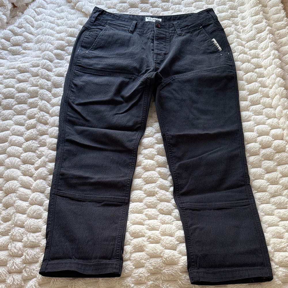 OLA Canvas Utility Pant 01 - Black - Size 32 - Like New